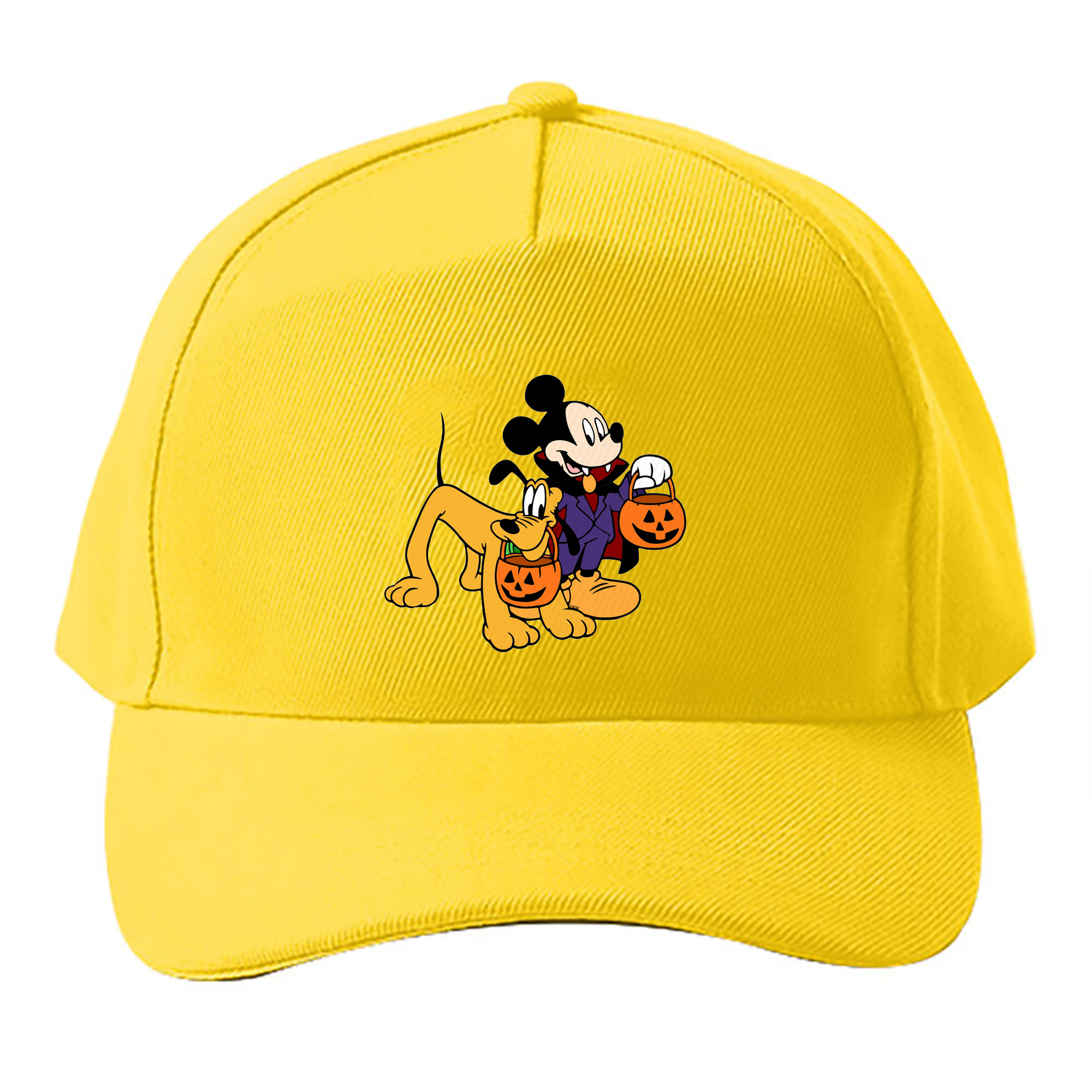 （画像用） ミッキーマウス Mickey Mouse ベースボールキャップ 綿100％ 男女兼用 帽子 スポーツ